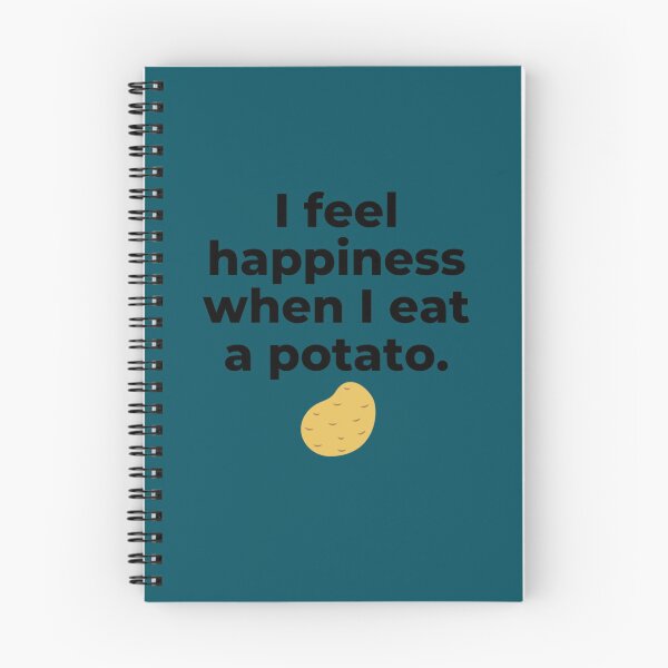 Item preview, Bad translation i feel happiness when i eat a potato   designed and sold by JamieMayod.