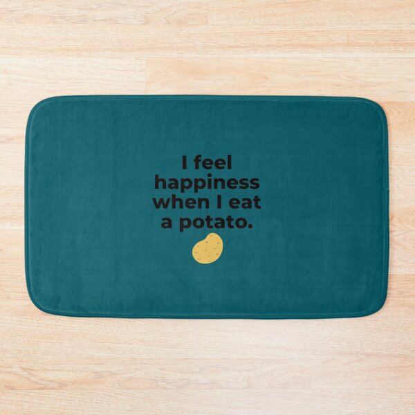 Item preview, Bad translation i feel happiness when i eat a potato   designed and sold by JamieMayod.