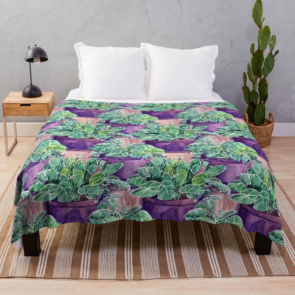 Item preview, Potted Leafy Variegated Indoor Plants designed and sold by WallabyJelly.