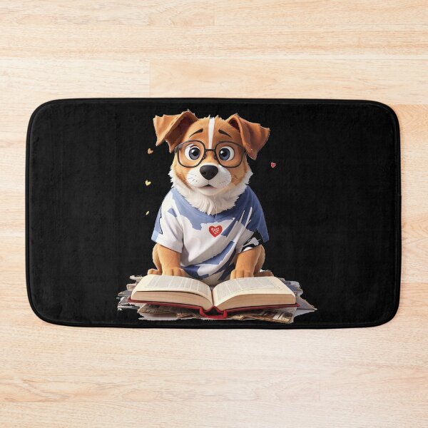 Item preview, Dog Reads Book designed and sold by TrendyPalette.