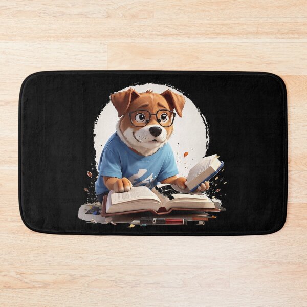 Item preview, Dog Reads Book designed and sold by TrendyPalette.