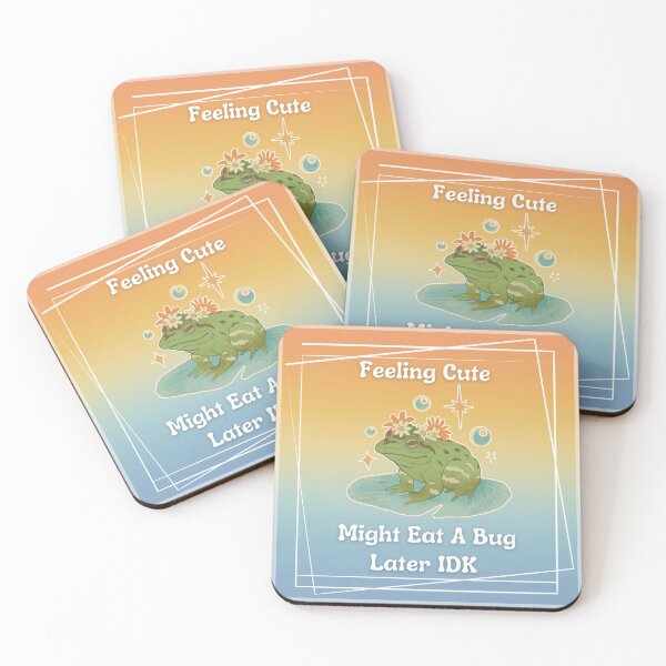Item preview, Feeling Cute Frog Design designed and sold by CarefulCreation.