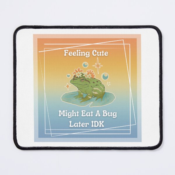Item preview, Feeling Cute Frog Design designed and sold by CarefulCreation.