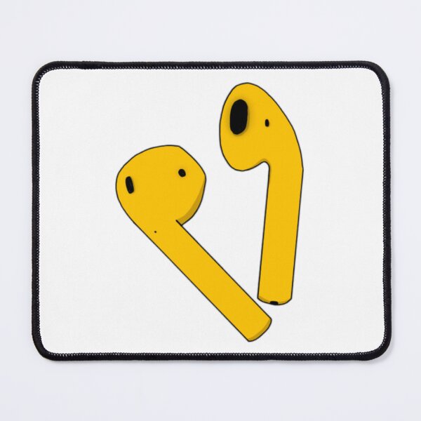 Item preview, Yellow wireless headphones  designed and sold by Artistkhg.