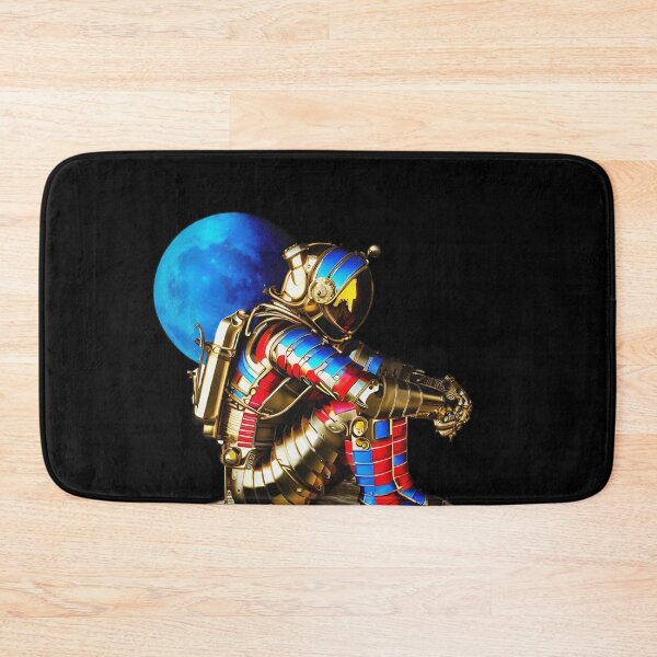 Item preview, Astronaut Homesick Metallic Cyberpunk designed and sold by Metallican.