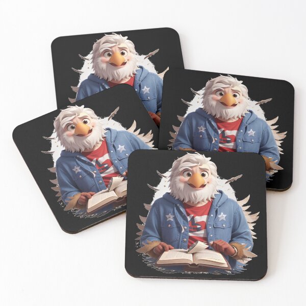 Item preview, American Eagle Reads Book designed and sold by TrendyPalette.