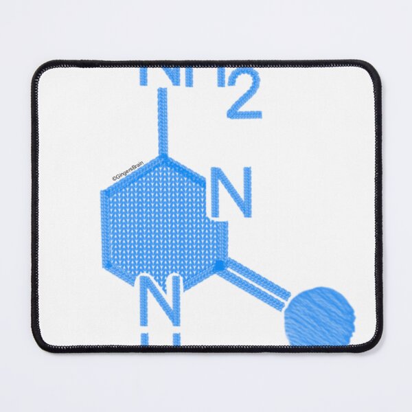 Item preview, Knitted Cytosine (Blue)  designed and sold by Gingers-Brain.