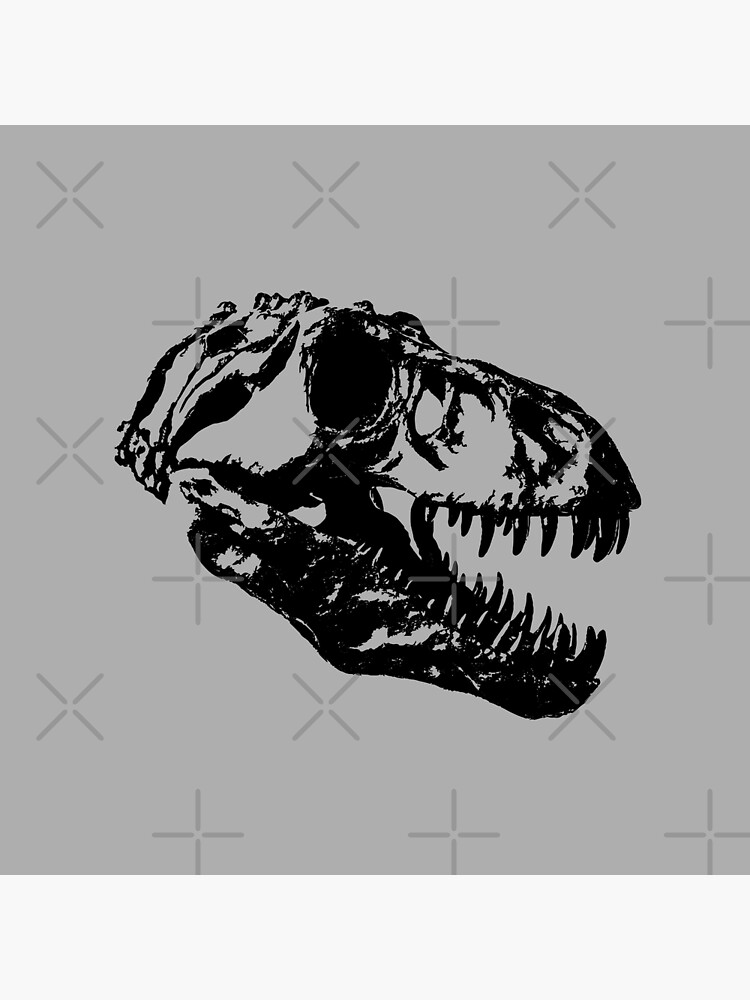 Dinosaur tyrannosaurus t rex icon black color illustration flat