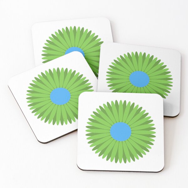 Item preview, Green and Blue Flower designed and sold by kavanaghdesigns.