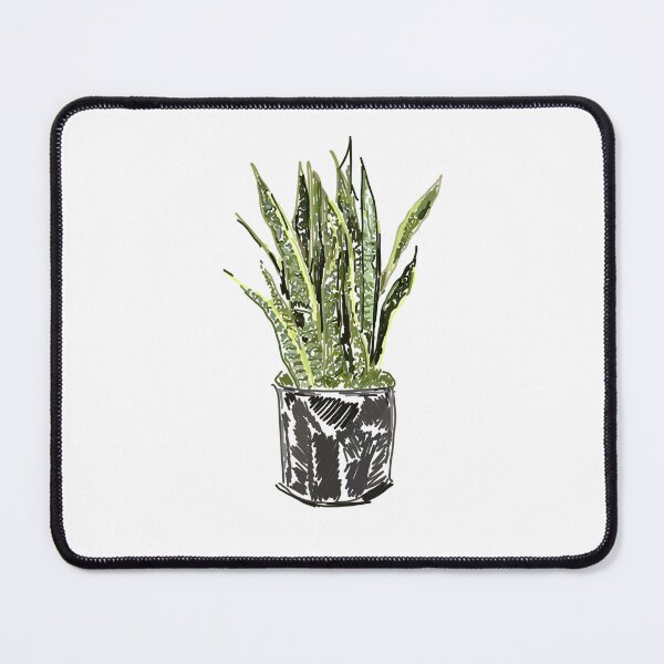 Item preview, Potted Snake Plant Line Art designed and sold by AnnaE-Designs.