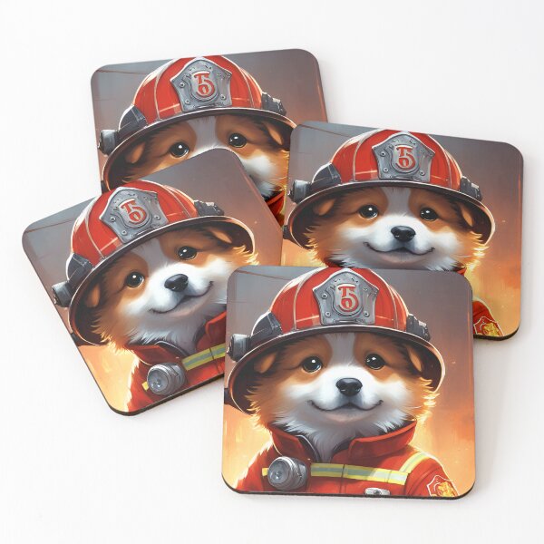 Item preview, Firefighter dog/ Firefighter dog designed and sold by DRAGONFIASCO.