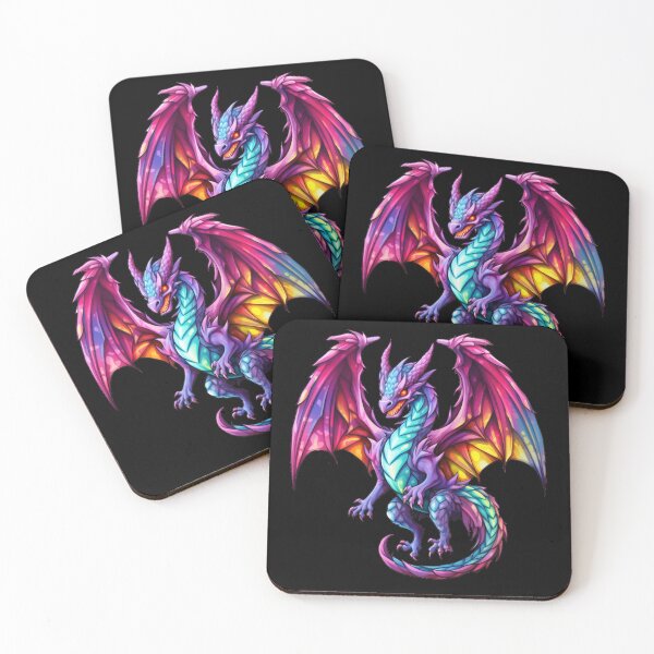 Item preview, Celestial Flying Dragon with Rainbow Wings designed and sold by CreationByLadyV.