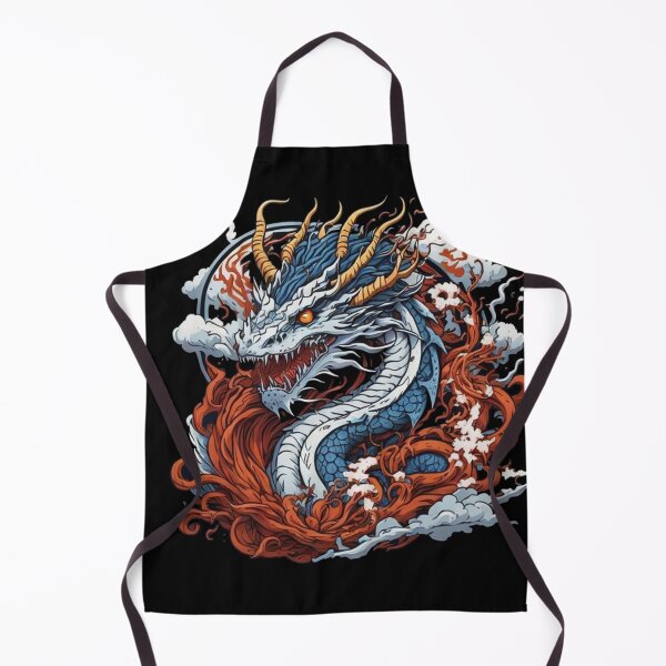 Item preview, Japanese Dragon On Ocean designed and sold by TrendyPalette.