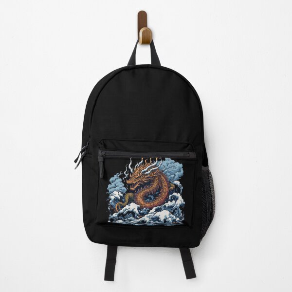 Item preview, Japanese Dragon On Ocean designed and sold by TrendyPalette.
