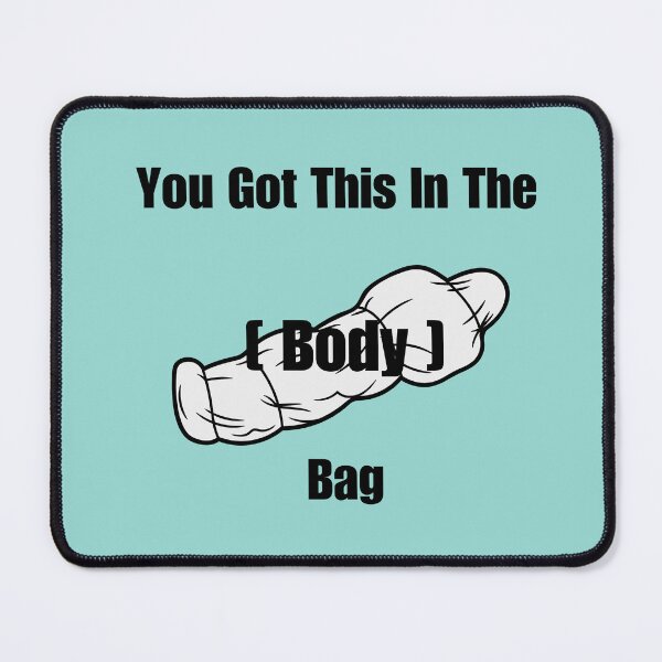 Item preview, Good Luck gift, Dark humor Body bag morgue designed and sold by Crafty-Anomaly.