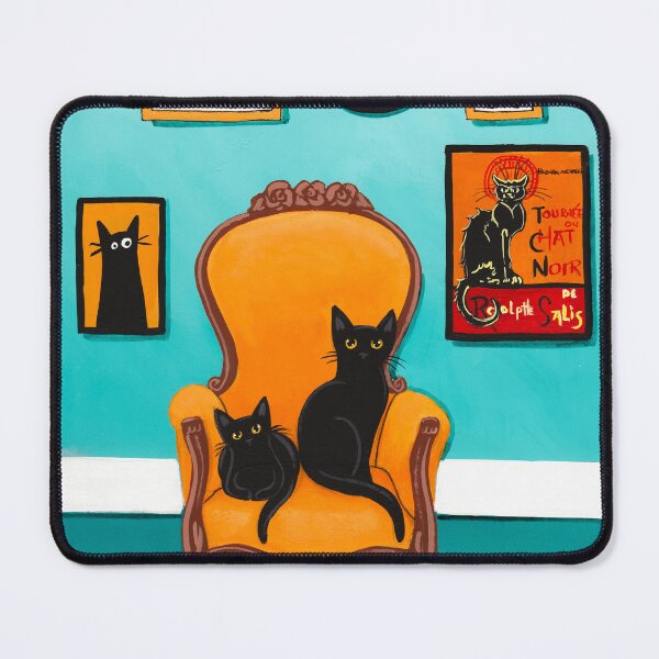 Item preview, The Black Cats Room designed and sold by KilkennyCat Art.