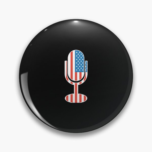 Item preview, American Flag Microphone   designed and sold by PATRTILLO.