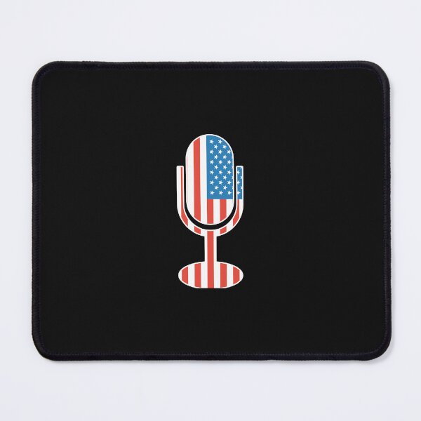 Item preview, American Flag Microphone designed and sold by PATRTILLO.