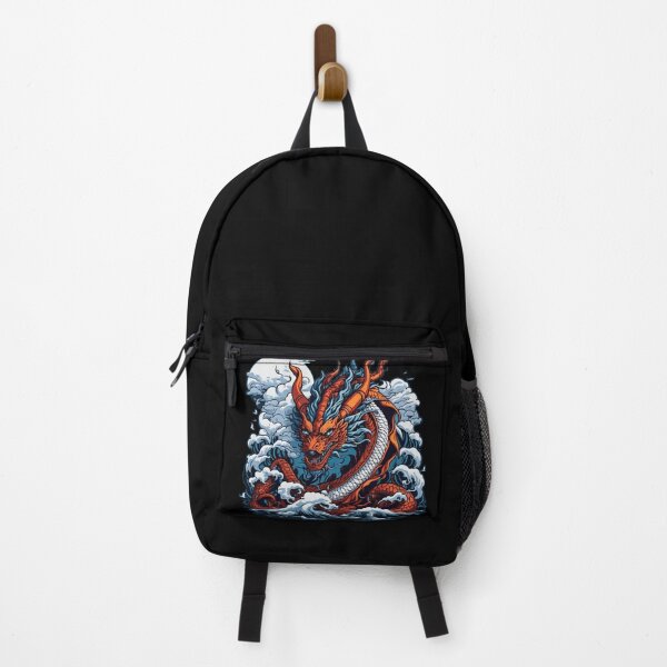 Item preview, Japanese Dragon On Ocean designed and sold by TrendyPalette.