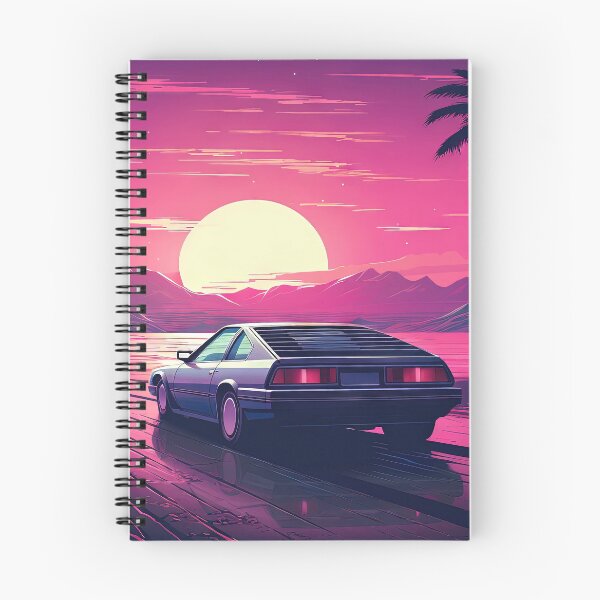 Item preview, Neon Retro Drifter: An Epic Synthwave Expedition designed and sold by Mullet Monkey.