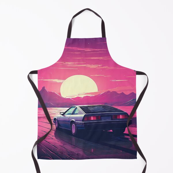 Item preview, Neon Retro Drifter: An Epic Synthwave Expedition designed and sold by Mullet Monkey.