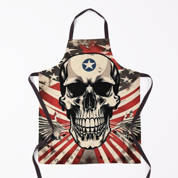 Item preview, Skull stripes and stars designed and sold by TebyArt.