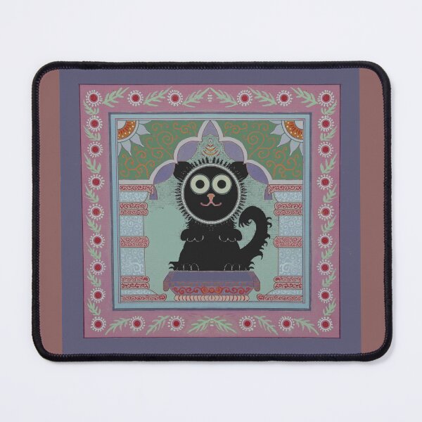 Item preview, Black Kitty with Big Eyes and Round Face designed and sold by Jotipal.