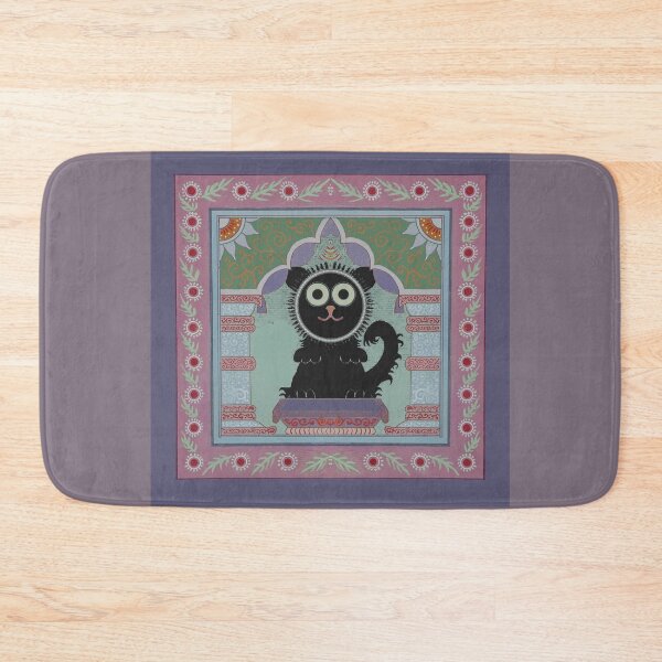 Item preview, Black Kitty with Big Eyes and Round Face designed and sold by Jotipal.