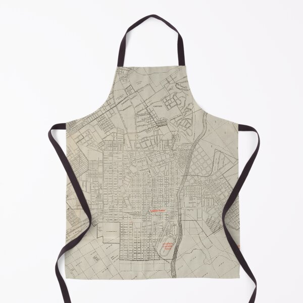 Item preview, Vintage Map of Macon GA (1923) designed and sold by BravuraMedia.