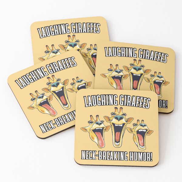 Item preview, Laughing Giraffes Neck-Breaking Humor designed and sold by Molineriani.