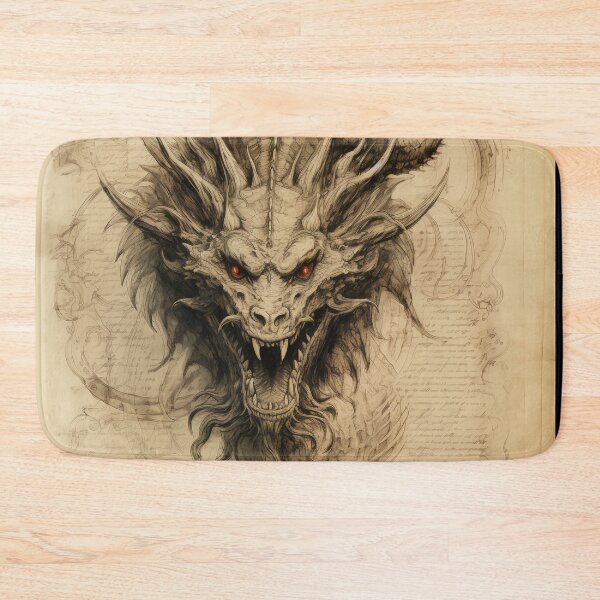 Item preview, Old Ancient Drawings of Dragons  designed and sold by BrandonArtWorld.