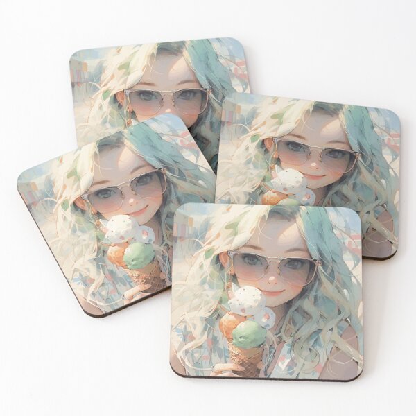 Item preview, Hot summer girl watercolor designed and sold by etherElric.