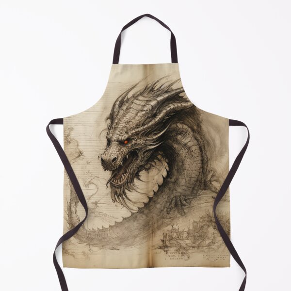 Item preview, Old Ancient Drawings of Dragons  designed and sold by BrandonArtWorld.
