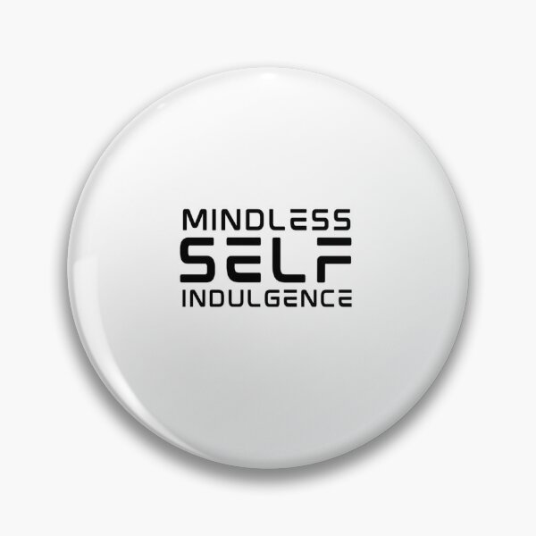 Artikelvorschau, Mindless Self Indulgence Text schwarz entworfen und verkauft von lavignebobbi.