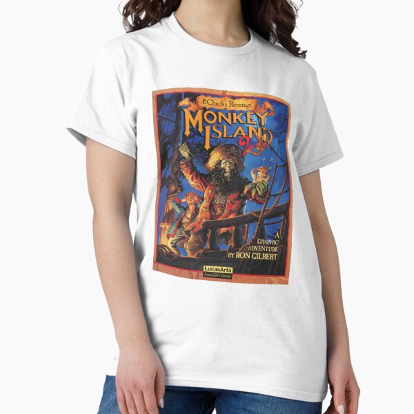 Artikel-Vorschau von Monkey Island 2 Retro-Videospiel aktiv, designt und verkauft von Bimoishicay.