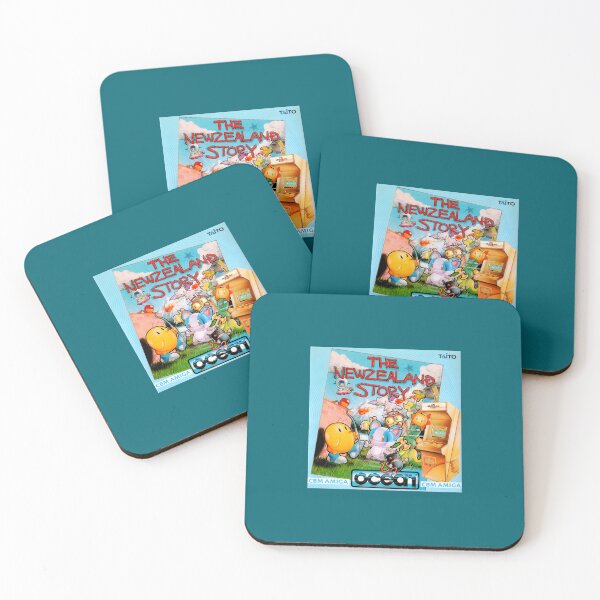 Item preview, Retro Game Cover Art - The Newzealand Story - Amiga 1 designed and sold by Bimoishicay.