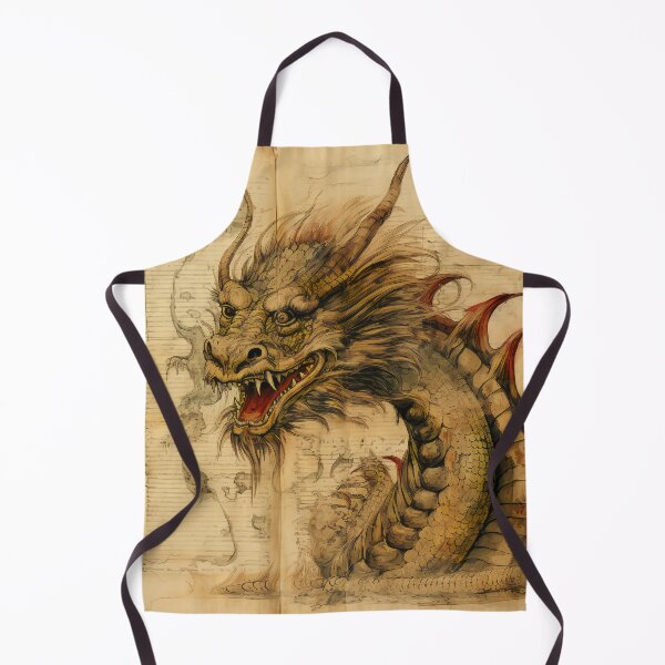 Item preview, Old Ancient Drawings of Dragons  designed and sold by BrandonArtWorld.