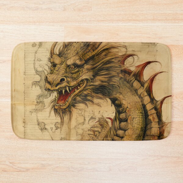 Item preview, Old Ancient Drawings of Dragons  designed and sold by BrandonArtWorld.