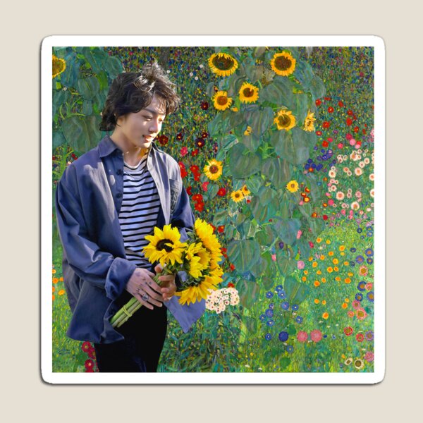 Artikel-Vorschau von Jungkook und Sonnenblumen, designt und verkauft von Maerlyn8.