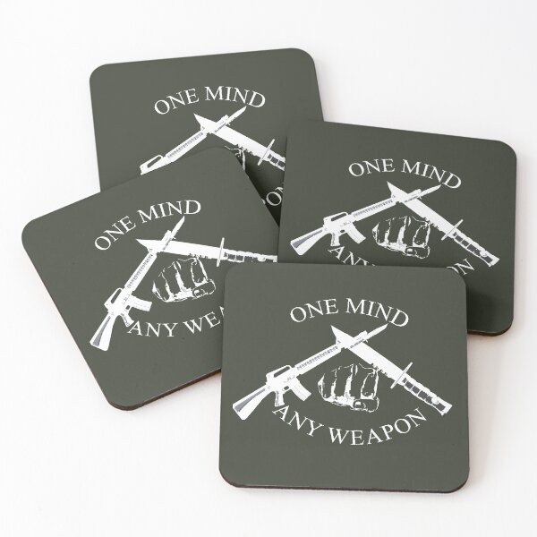 Item preview, ONE MIND ANY WEAPON designed and sold by THE AMERICAN TEEVANGELIST.