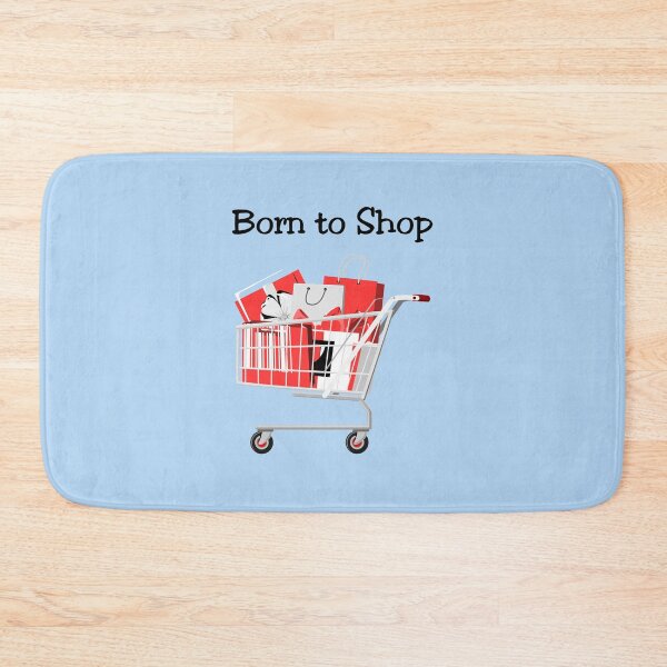 Item preview, Born to Shop Cart Light-Color designed and sold by TinyStarAmerica.