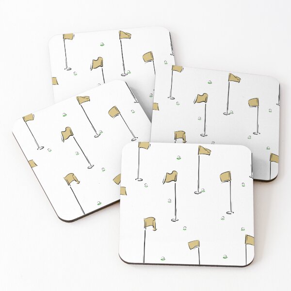 Item preview, Golf Puttin’ on the Green | Gold + Black + Emerald Green designed and sold by L Diane Johnson.