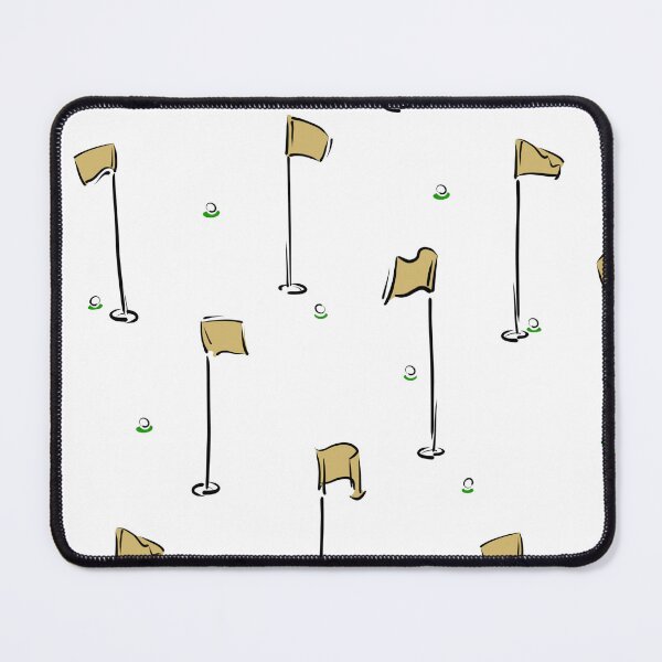 Item preview, Golf Puttin’ on the Green | Gold + Black + Emerald Green designed and sold by L Diane Johnson.