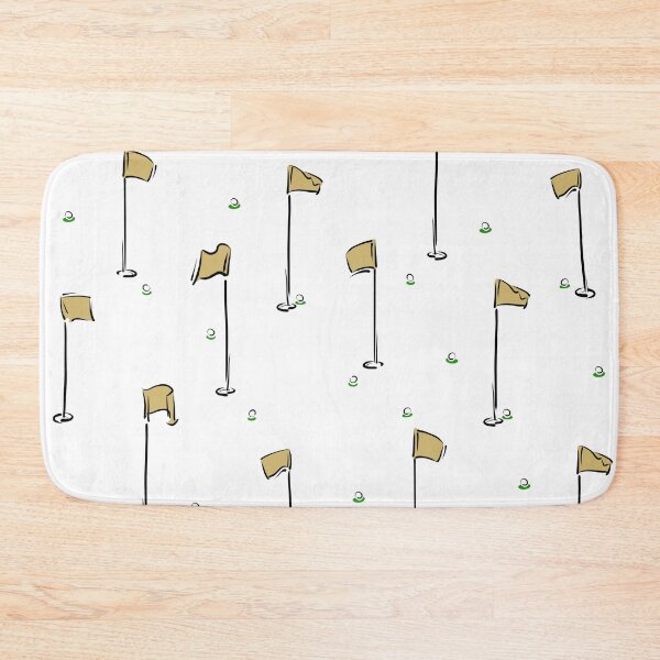 Item preview, Golf Puttin’ on the Green | Gold + Black + Emerald Green designed and sold by L Diane Johnson.
