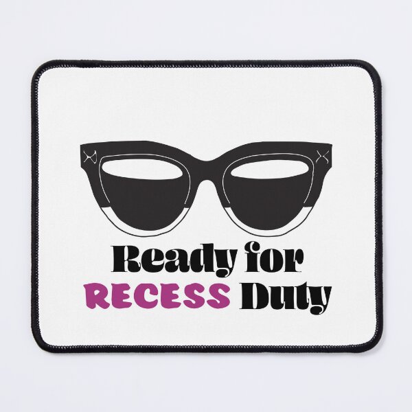 Item preview, Recess Duty | Teacher | Recess | Teach | Funny Teacher | Sunglasses | Aviators designed and sold by ShoniwDesigns.