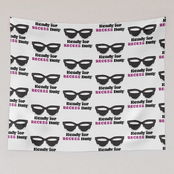 Item preview, Recess Duty | Teacher | Recess | Teach | Funny Teacher | Sunglasses | Aviators designed and sold by ShoniwDesigns.