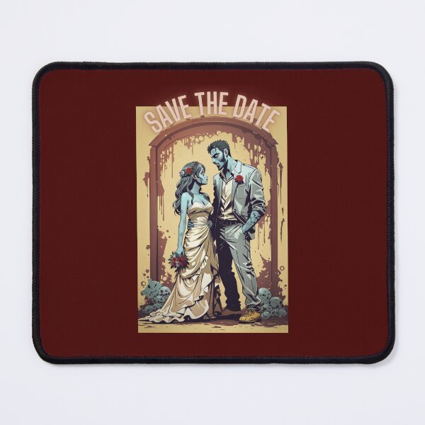 Item preview, Zombie Save the Date designed and sold by OurGirlGertie.