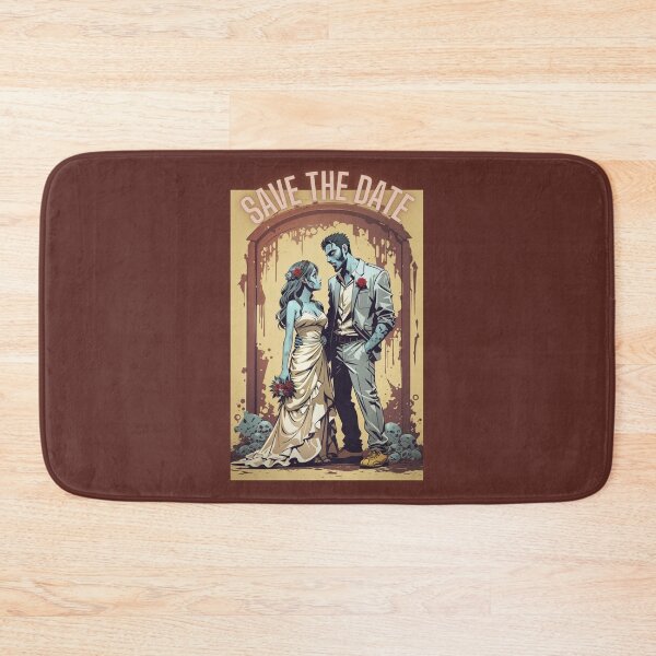 Item preview, Zombie Save the Date designed and sold by OurGirlGertie.