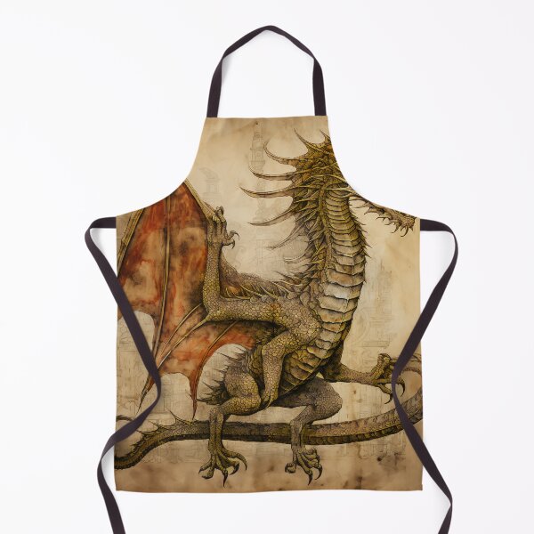 Item preview, Old Ancient Drawings of Dragons  designed and sold by BrandonArtWorld.