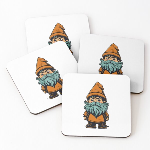 Item preview, Cute Cartoon Vintage Retro Colorful Gnome Design designed and sold by MoxieVibe.